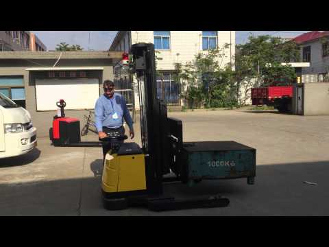 Electric Power-steering Walkie Reach Stacker from Northcoast Forktrucks