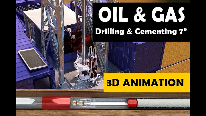 Drilling 7” Hole Section & Casing Cementing | Oil & Gas Animation | Part 8