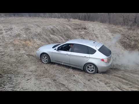 Off-road Subaru Impreza GH 1.5 Испытание песком.