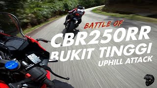 BUKIT TINGGI UPHILL BATTLE | CBR250RR PURE SOUND