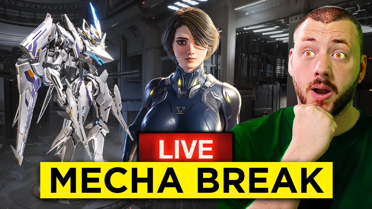 New PvPvE Mech Extraction Madness! - Mecha Break Open Beta - YouTube