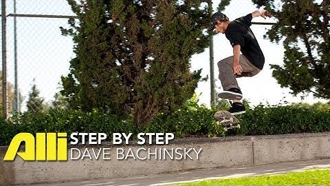 How To Kickflip Frontside Tailslide, Dave Bachinsky, Alli Sports Skateboard Step by Step Trick Tips