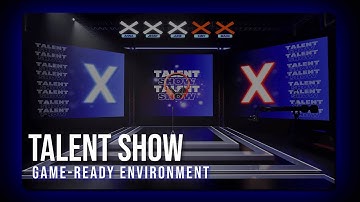 Talent Show | Game-Ready Environment | Unreal Engine 5.