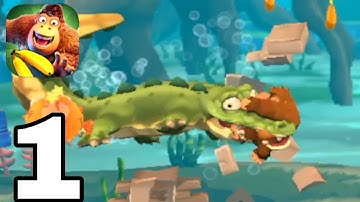 Banana Kong 2 - Gameplay Walkthrough Part 1 - Tutorial (iOS, Android)