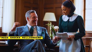 Millionaire scoffed, “Translate this and my salary is yours” — he froze when the Black maid replied.