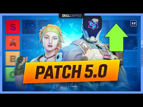 NEW Agent Tier List Patch 5.0 - PEARL BEST AGENTS? - Valorant