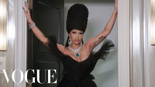 Cardi B Gets Ready For The 2024 Met Gala Last Looks Vogue