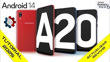 Instalar Android 14 One UI 6 A Nuestro📱Samsung Galaxy A20📱¦ 💻GaryPC💻