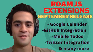 ROAM JS EXTENSIONS - September 2020 Releases!