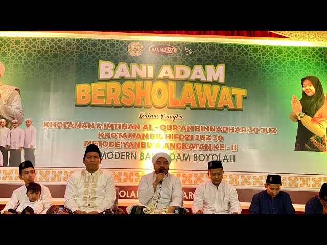 SYAIR KANJENG NABI - SHOLAWAT BADAR || HABIB ALI BIN YAHYA ALHABSY ft ALMUNDZIR class=