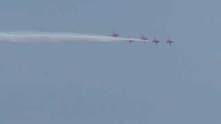 Red Arrows training in Cyprus 2014