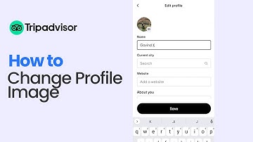 How to Change Profile Image on Tripadvisor