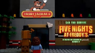 Пять ночей у Фредди - официальный трейлер (дубляж, 2023). Lego Stop motion Animation.