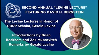 2025 Levine Lecture David Bernstein - July 21, 2025
