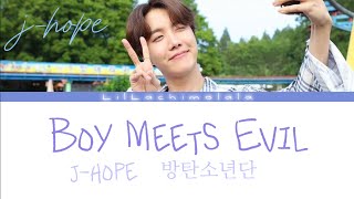 J-Hope Boy Meets Evil Colour Coded Lyrics Romanized