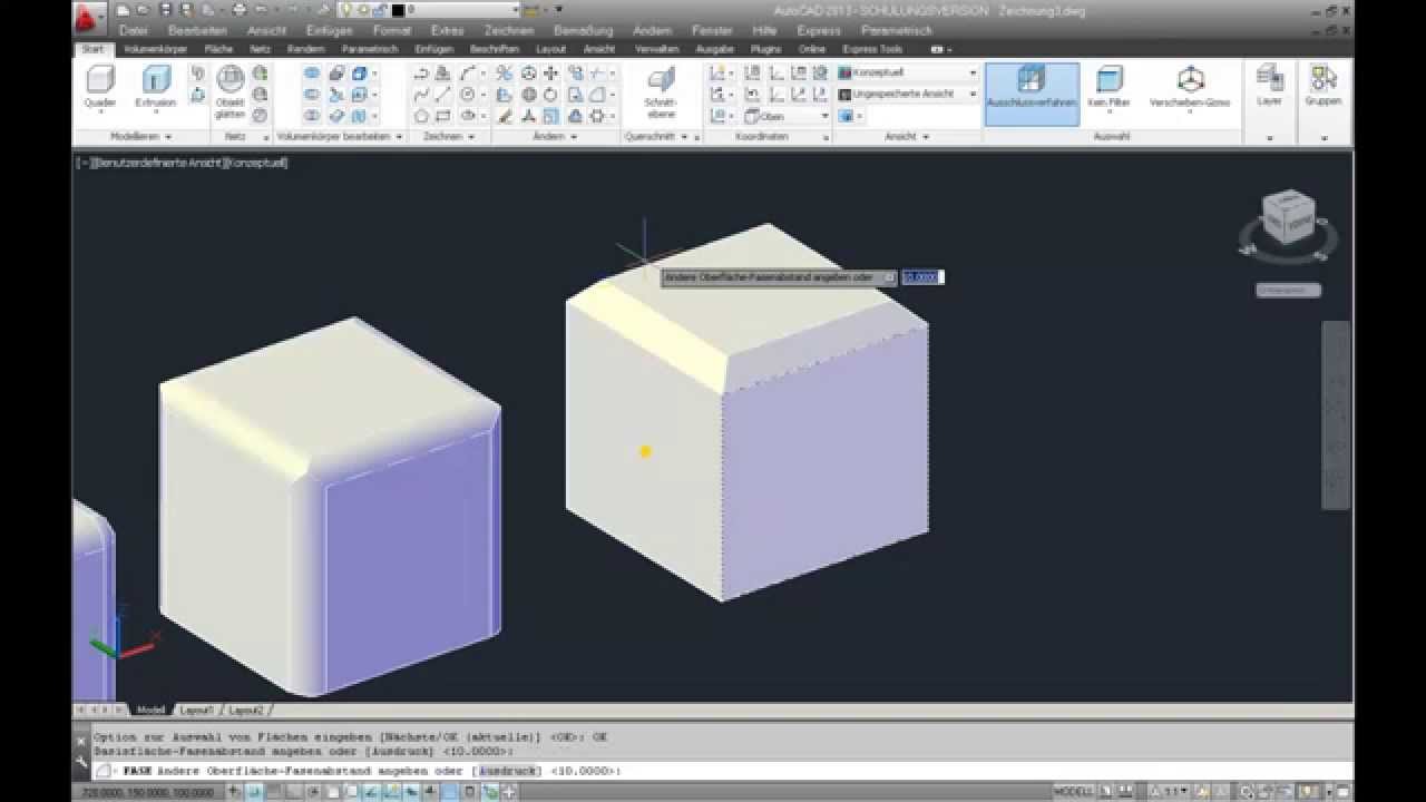 Triangulação de um quadrado em AutoCAD, CAD (33.6 KB)