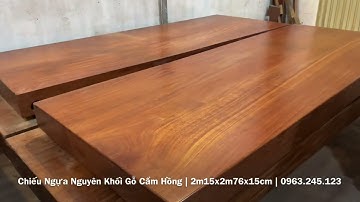 Chiếu Ngựa Nguyên Khối gỗ cẩm hồng