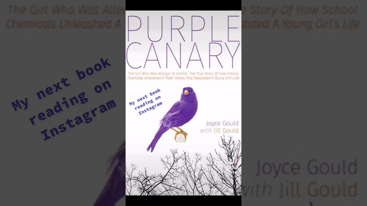 My next book reading on Instagram: Purple Canary by Joyce Gould with Jill Gould