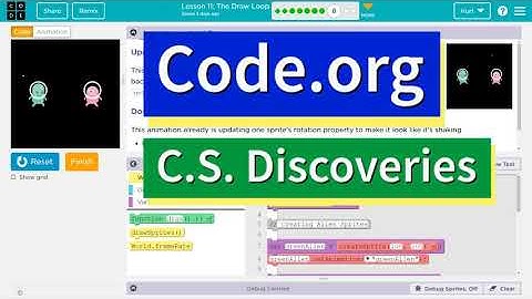 Code.org Lesson 11.8 Practice A - Updating Rotation