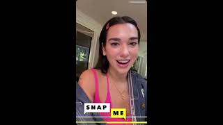 Dua Lipa - Snapchat Q&amp;A (2020/08/11)