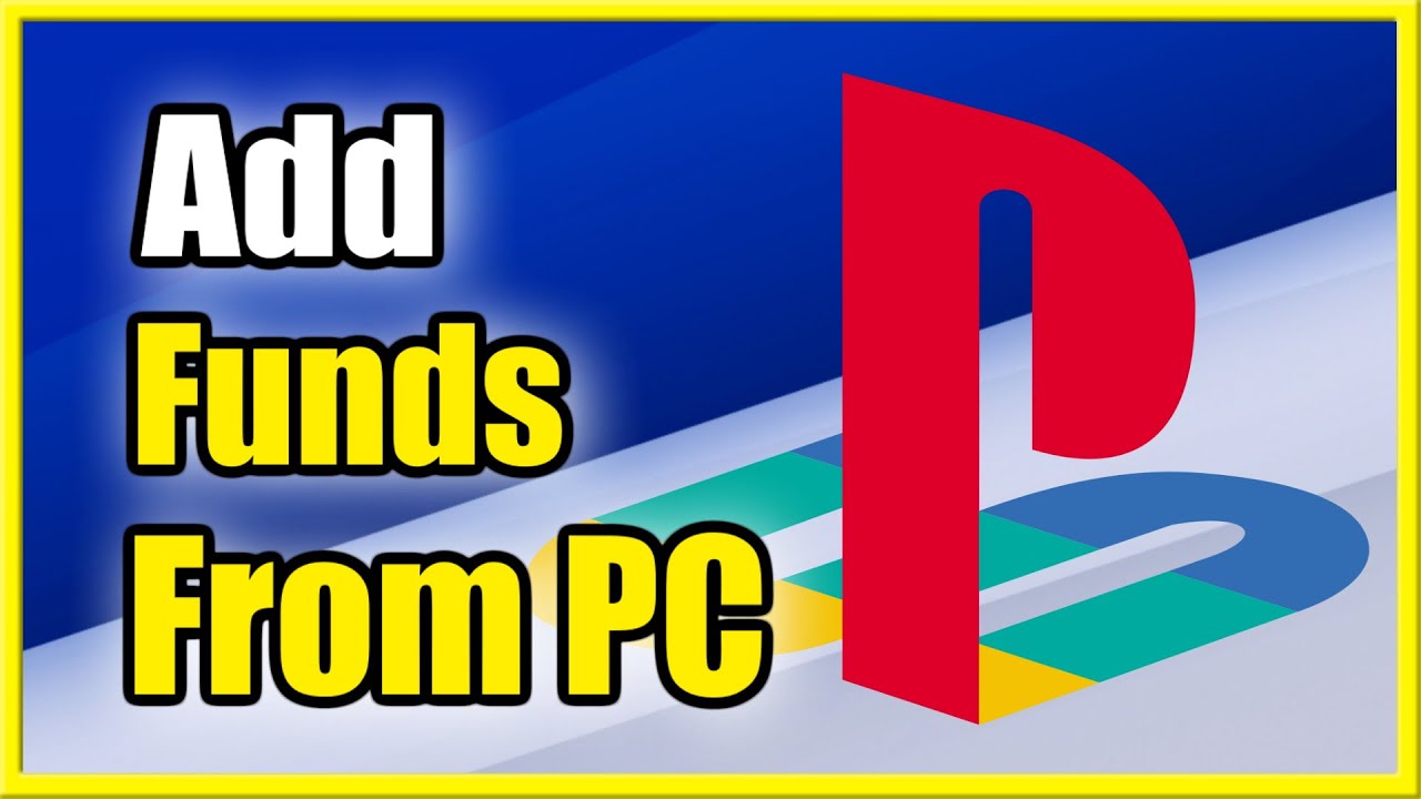 How to Add Funds to PSN Wallet from PC (PS5 or PS4 Money Tutorial) - YouTube