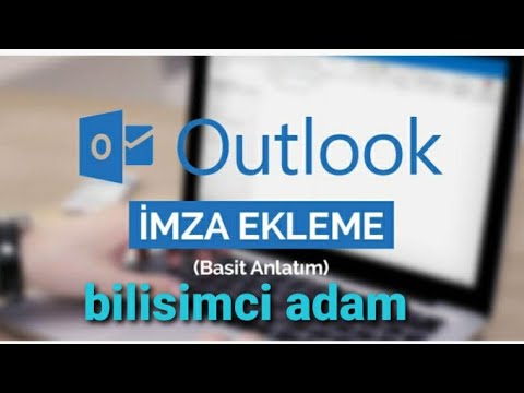 Video: Outlook'ta varsayılan bir imzayı nasıl dağıtırım?