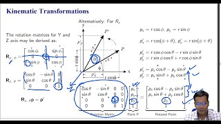 Kinematic Transformations: Translation and Rotations