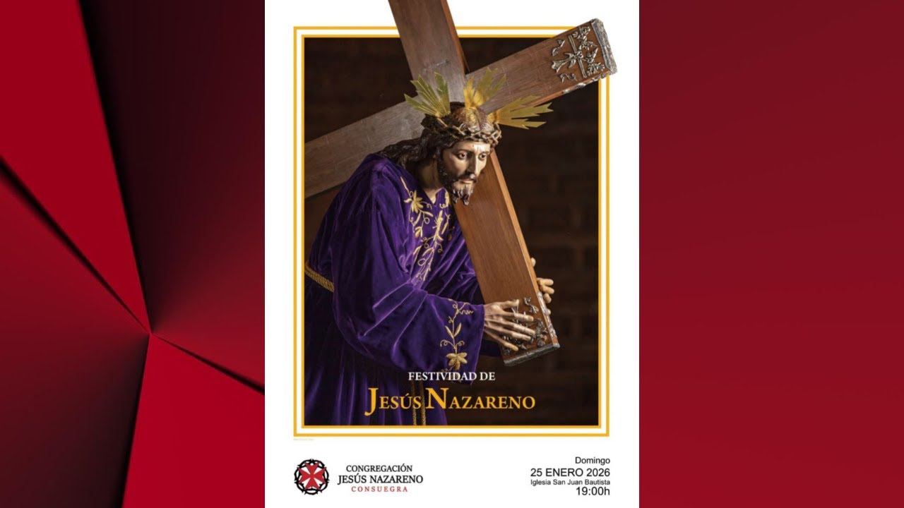 Solemne Eucaristía en honor a Jesús Nazareno y Presentación Cartel Semana Santa 2026