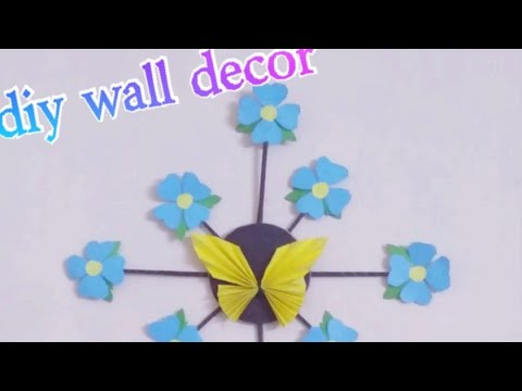 How to make wall decor diy - YouTube