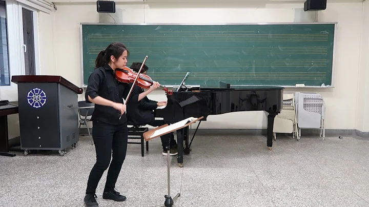 Hsiao-Chuan Liu performing Polonaise Brillante no....