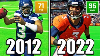 Scoring a Touchdown with Russell Wilson in EVERY Madden!