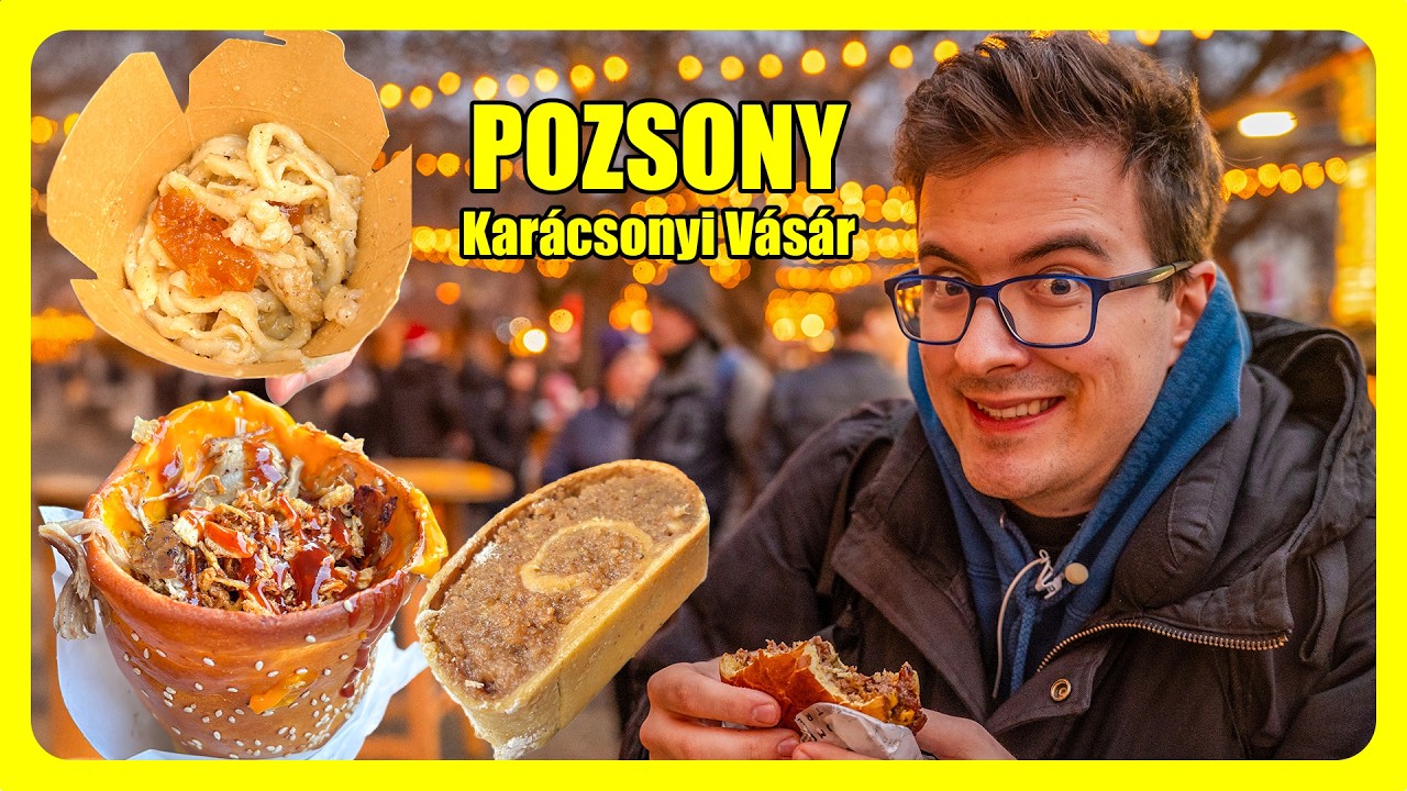 Végigettem a POZSONYI KARÁCSONYI VÁSÁRT - 2025