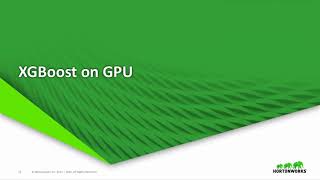 Accelerating XGBoost applications with GPU and Spark