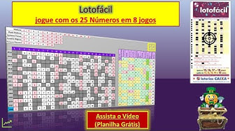 7 ideias de Download Planilha Lotofacil Gratis  jogos para ganhar  dinheiro, numeros da mega sena, jogos loteria