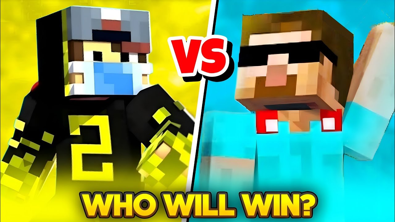 @YesSmartyPie vs @ProBoiz95 | Who is Real Minecraft Pro?