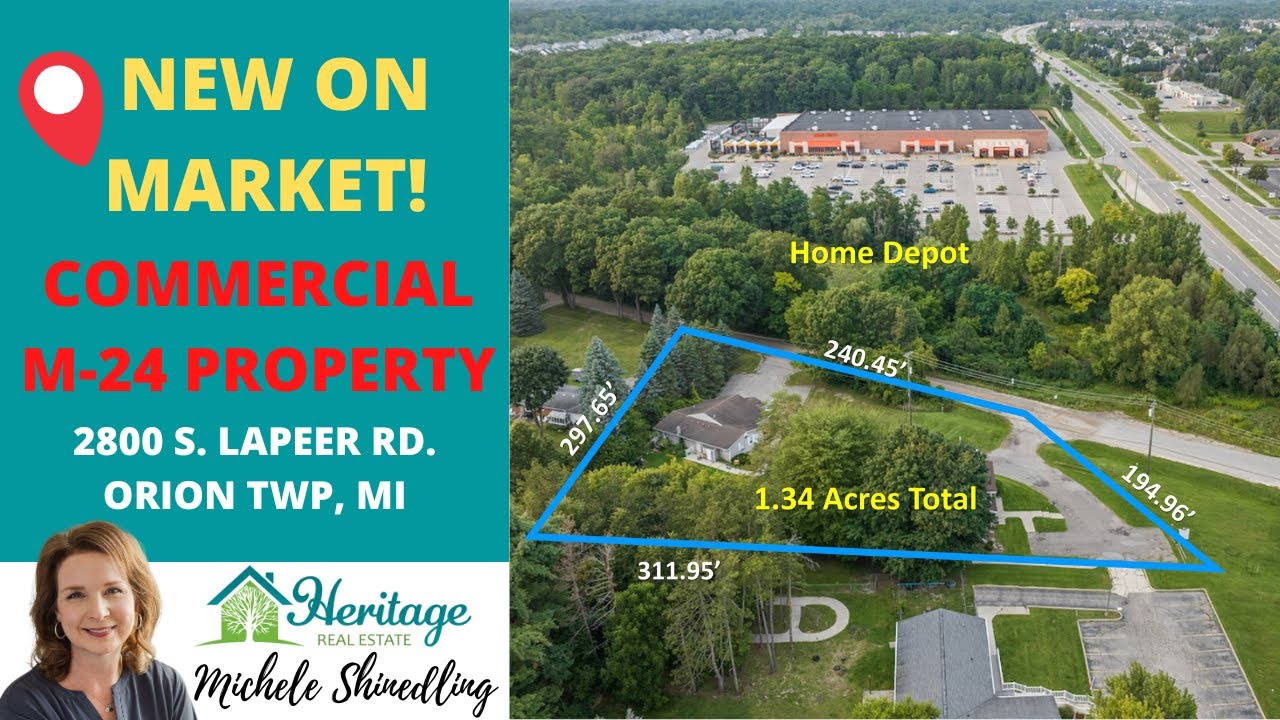 PRIME COMMERCIAL REAL ESTATE 2800 S. Lapeer Rd., Orion Twp, MI YouTube