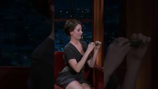 She makes him speechless #shorts #craigferguson #alisonbrie #latelateshow