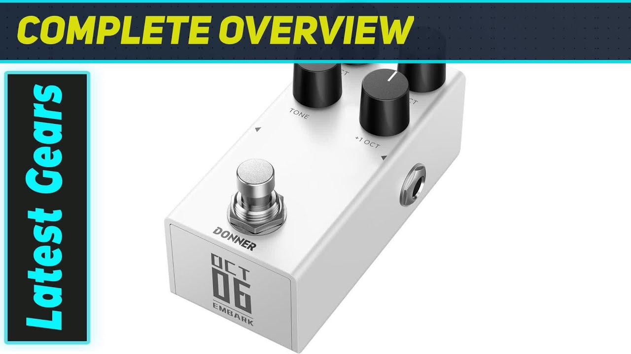 Donner EMBARK 06 Octave: аналоговая магия и развлечения своими руками для отдельных нот!