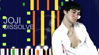 Joji - DISSOLVE (PRO MIDI FILE REMAKE) - "In the style of"
