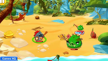 Angry Birds Epic - Gameplay Walkthrough Part 1 - Red and Chuck at Piggy Island - HD