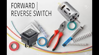 DC motor forword reverse switch 3 position 6 pin switch||harsh modal maker