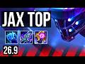 JAX vs GAREN (TOP) | Good KDA: 17/1/3 | EUW Master | 26.9