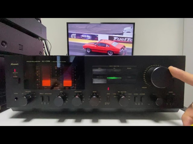 Amplificador Integrado SANSUI - model AU-G99x - conservação