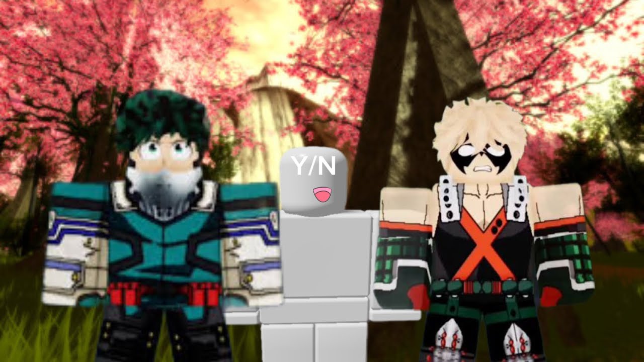 Voicing over a Bakugo x Deku x Y/N roblox story.... 