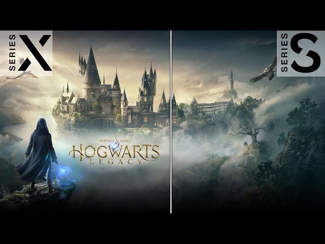 The Difference is INSANE! See For Yourself..  Hogwarts Legacy Xbox Series  X vs Xbox One Comparison 