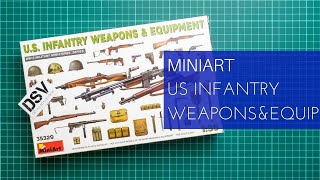 Miniart 1/35 US Infantry Weapons and Equipment (35329) Review