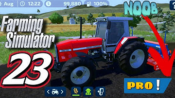 Farming Simulator 23 Mobile Gameplay Walkthrough (Android, iOS) - Part 1 4K Quality
