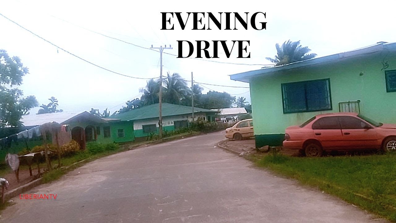 Liberia Stephen Tolbert Estate Cloudy Day Evening Drive Monrovia Liberia liberiaafrica