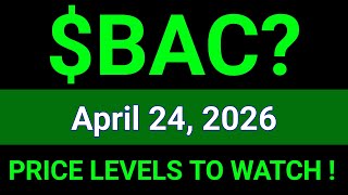 BAC Stock (Bank of America Corporation) BAC Stock Analysis | April 24, 2026