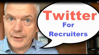 Recruit with Twitter